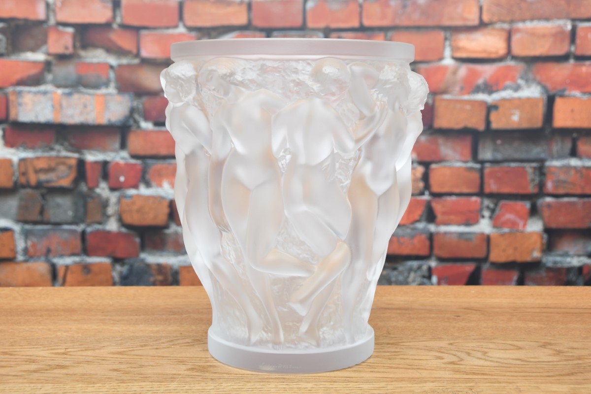 Lalique Bacchantes Vase
