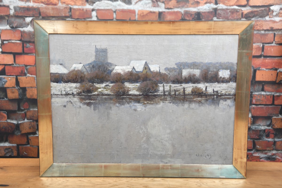 Willy Lucas Ölmalerei 1907